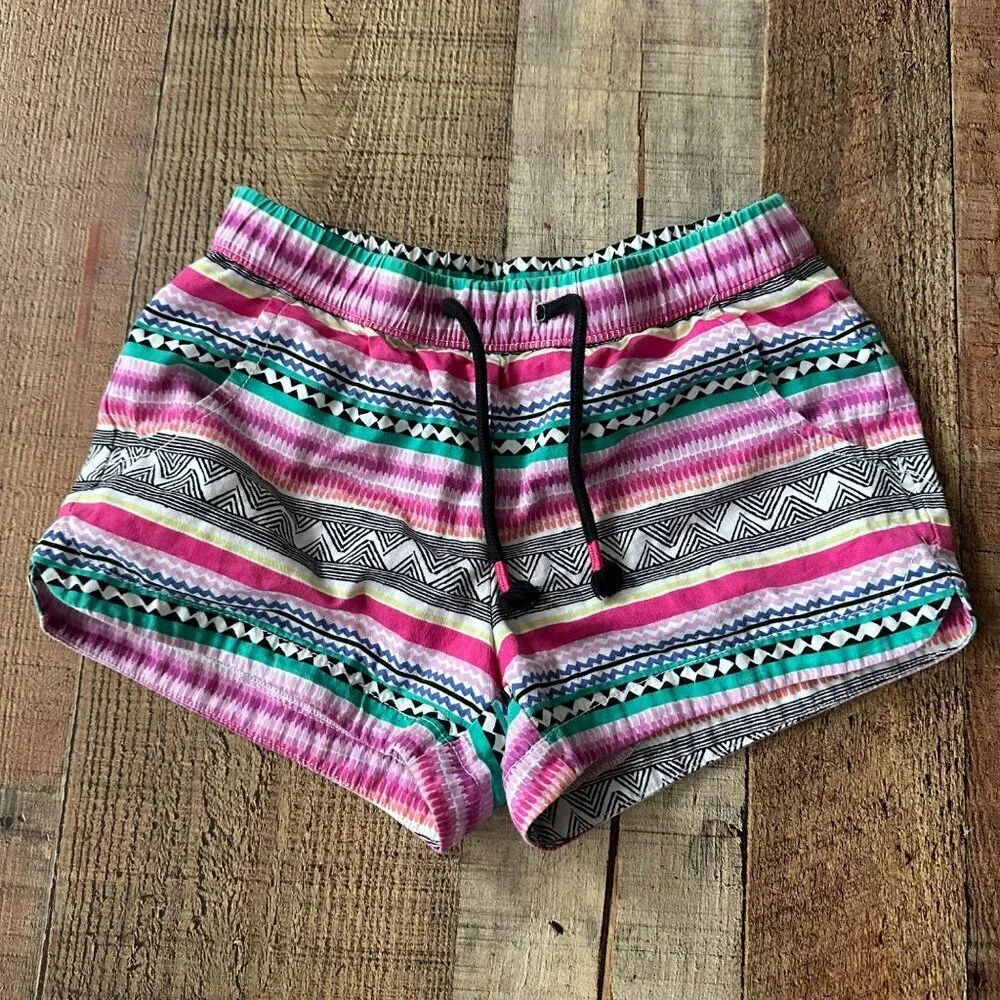 Colorful Gymboree Girls Cotton Shorts With Drawstring & Pockets Size 6